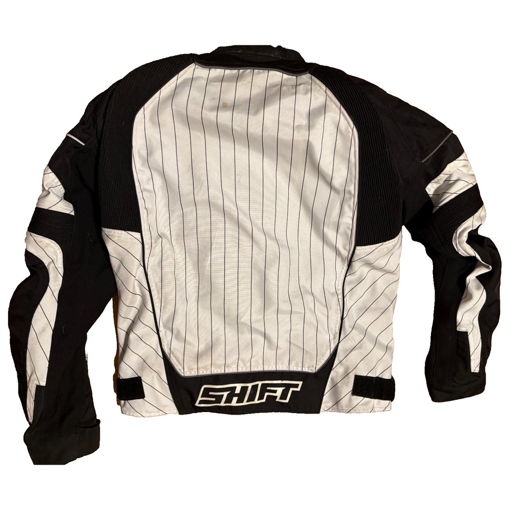 SHIFT Rise Against Motorcycle Riding Padded Jacket Sporty SZ Medium Adjustable - Picture 2 of 16